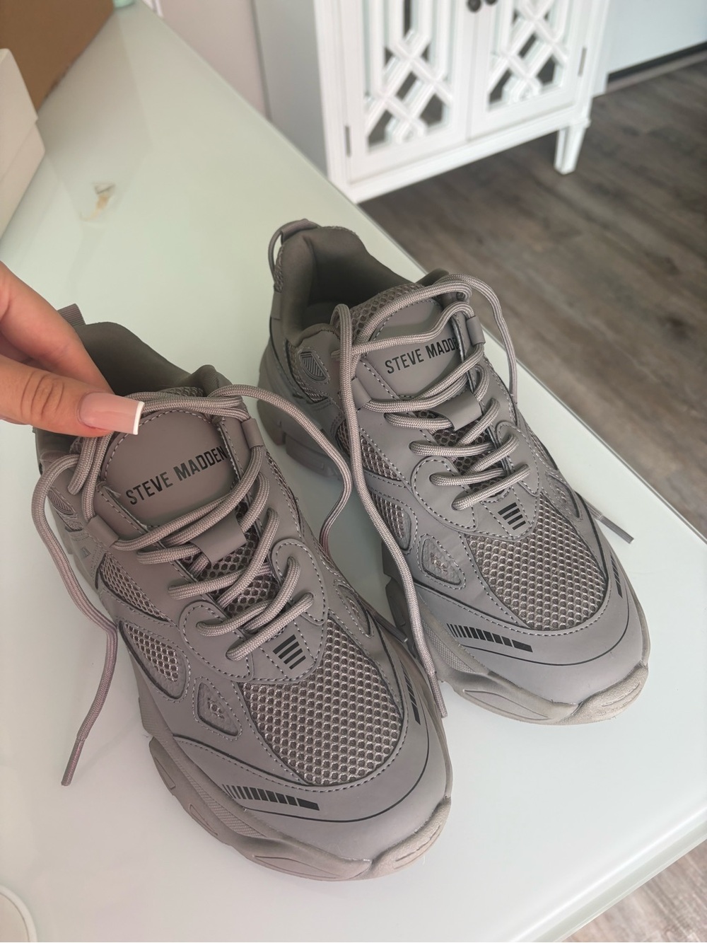 Steve Madden Men's Sneakers in Gray